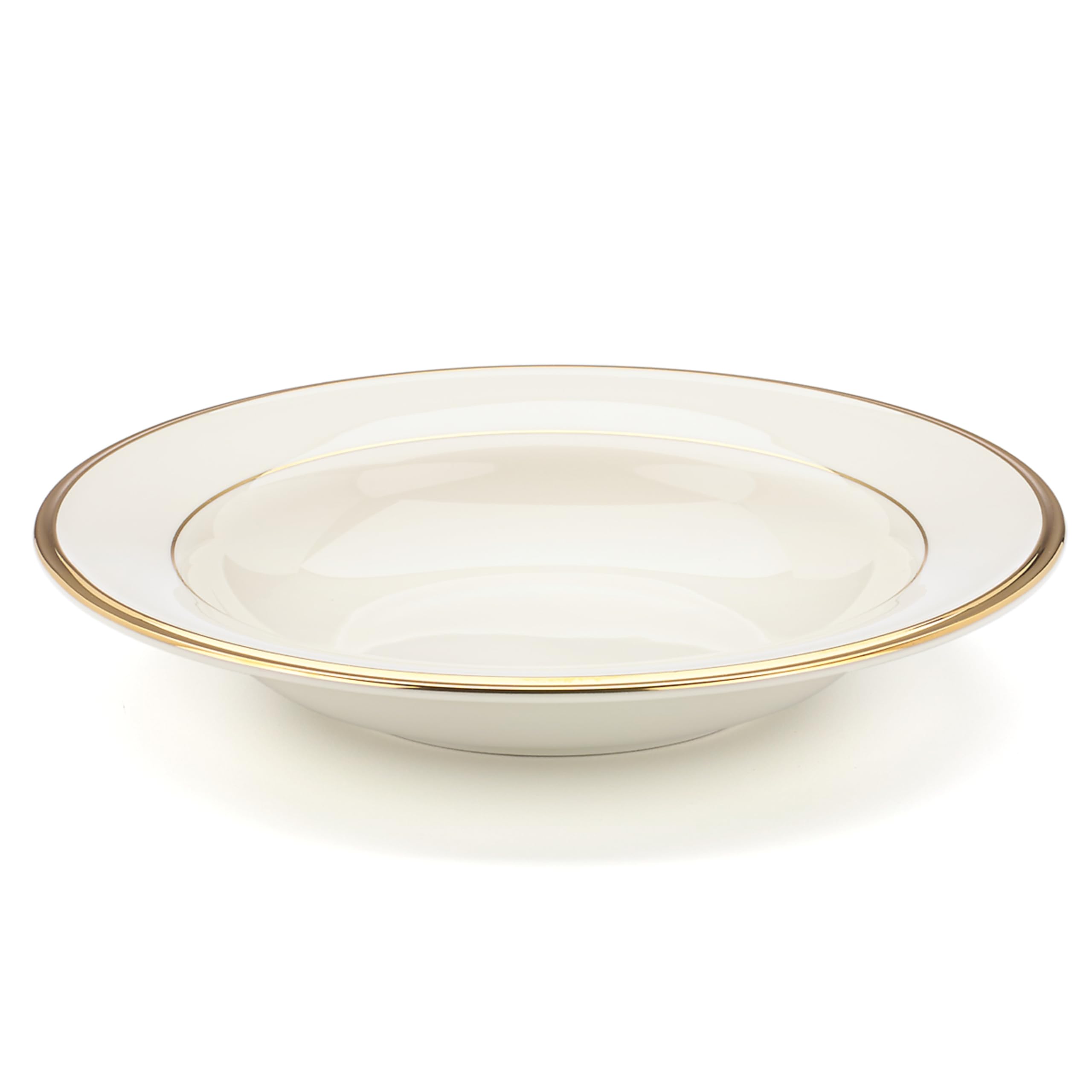Lenox 6073977 Eternal Rimmed Bowl 1-Piece, Porcelain