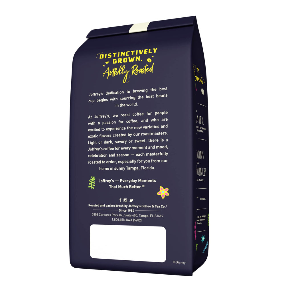 Joffrey's Coffee - Disney Encanto Familia Madrigal Blend, Disney Specialty Coffee Collection, Medium Roast, 100% Arabica Bean (Whole Bean, 11 oz)