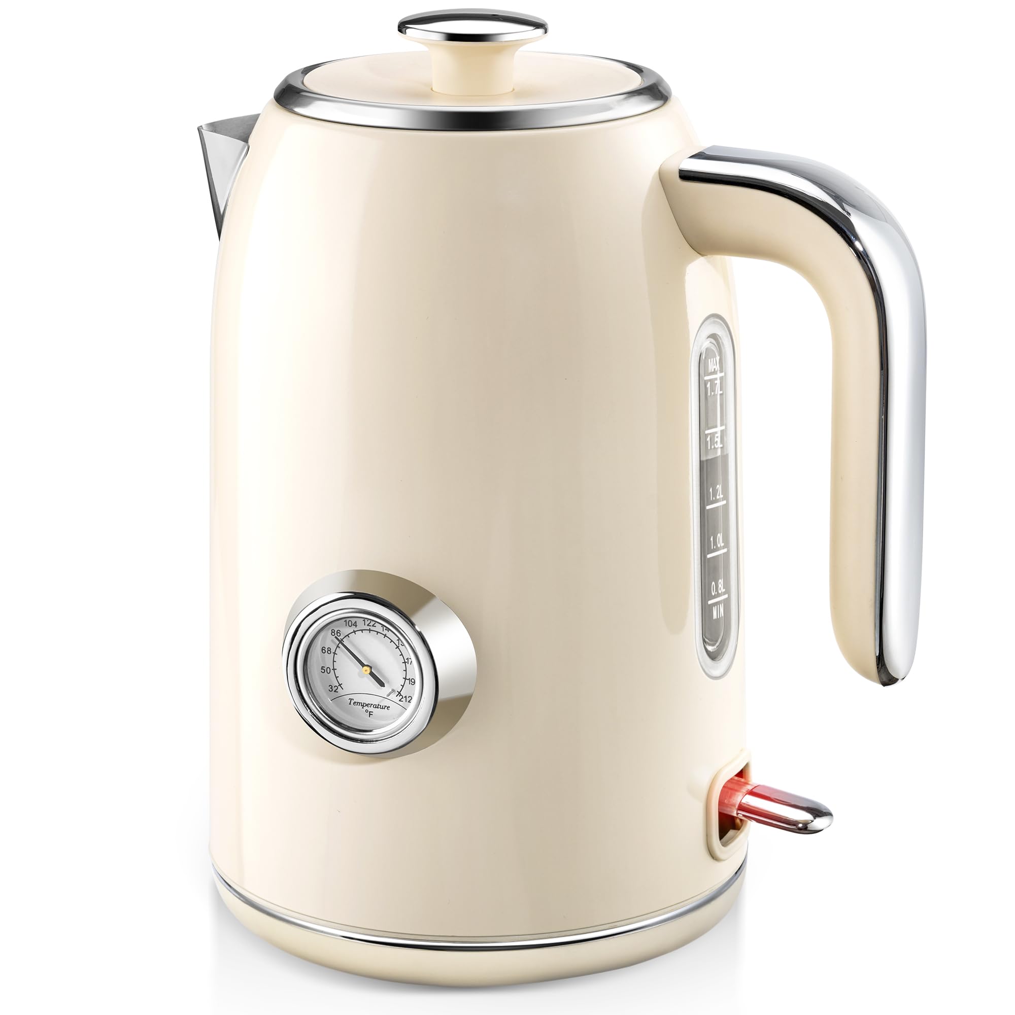 PUKOMC Electric Kettle,1.7L Stainless Steel Electric tea kettle