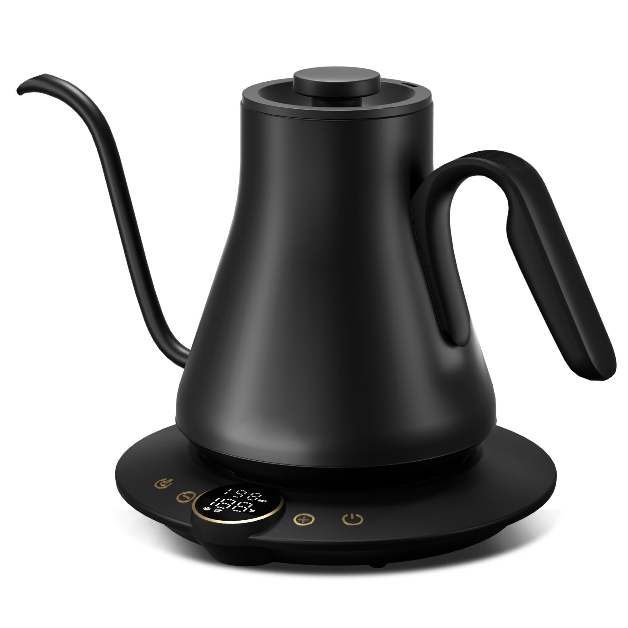 INTASTING Gooseneck Electric Kettle with ±1℉ Temperature Control 0.9 Liter