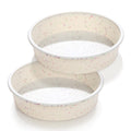 Vinino 8 Inch Silicone Round Cake Pan, Set of 2