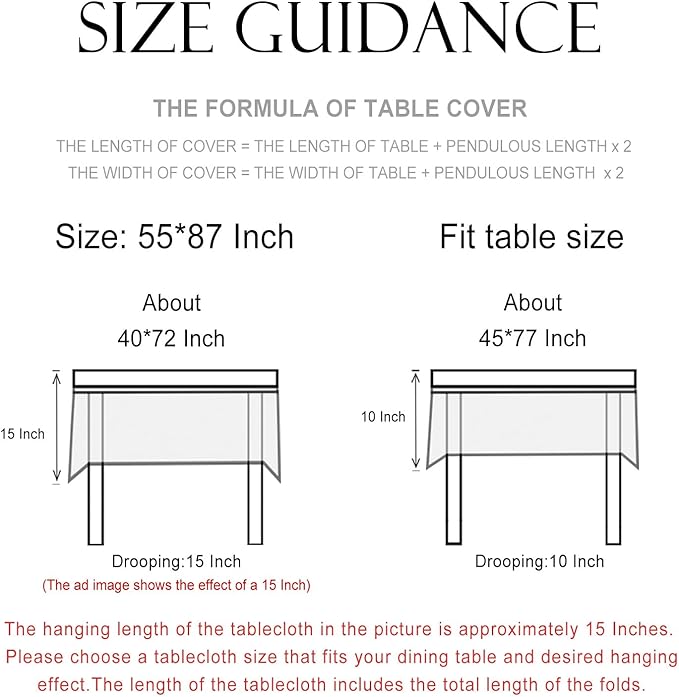 patdrea Designer Linen Rectangular Table Cloth,Vintage Leopard Animal Soft Breathable Tablecloth,Fall Dacorative Cover for Kitchen Dining,Christmas,Parties,Holiday,Thanksgiving,55"x87"-from