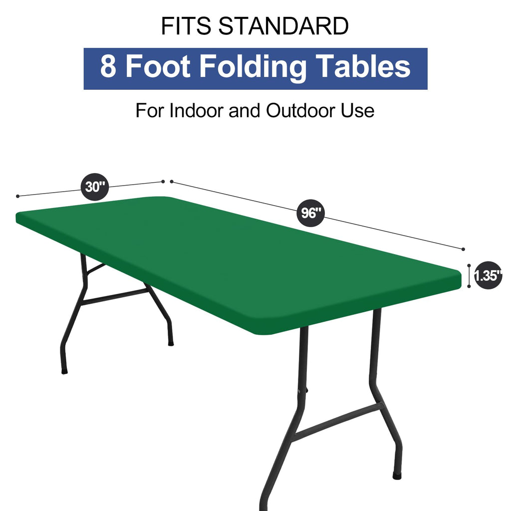 homing Rectangle Table Cloth Cover 8 Foot Elastic Fitted Tablecloth