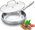 DELARLO Tri-Ply Stainless Steel Pan,18/10, 9"