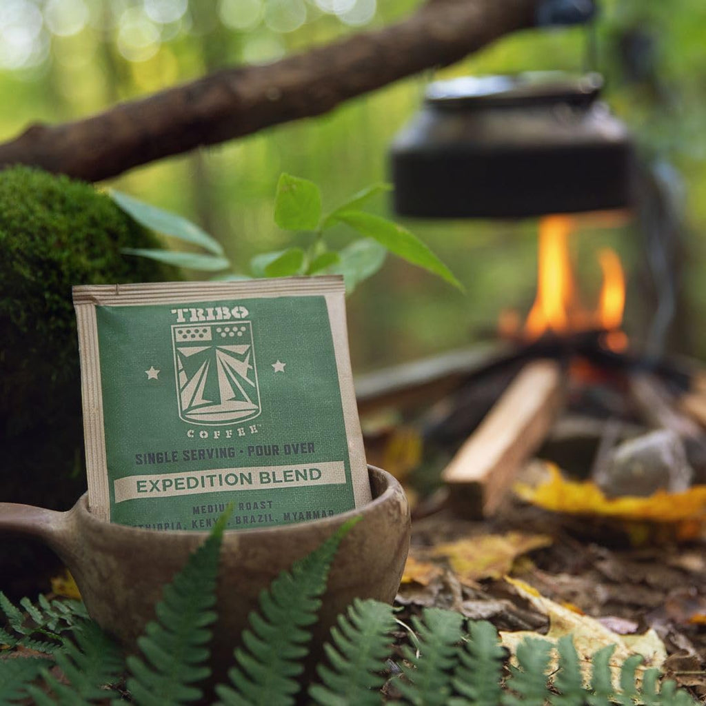 TRIBO Coffee Single-Serve Pour Over Packets, Expedition Blend