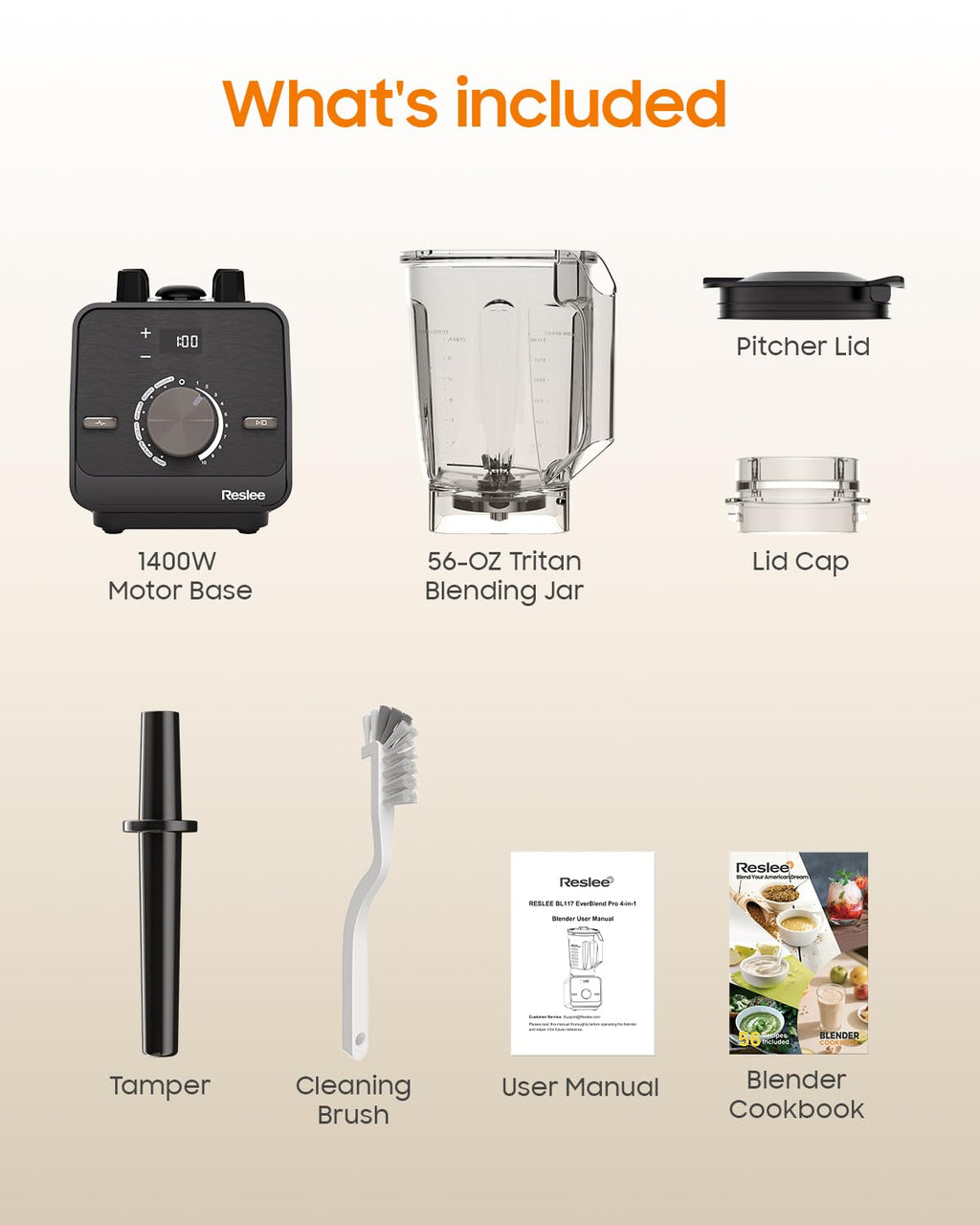 Professional High Power Blender, 2026 Upgraded 3.5HP Motor 30000 RPM, Heavy Duty Countertop Blender for Milkshake, Smoothie, Frozen Fruit & Ice, Hot Soup & Nut Milk, 72oz Eastman Tritan Jar, 10 Speeds