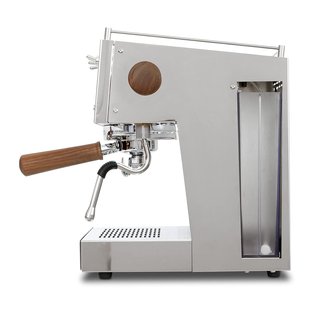 Ascaso Steel PID Programmable Espresso Machine w/Volumetric Controls, Single Thermoblock, 120V (SINGLE, POLISHED)