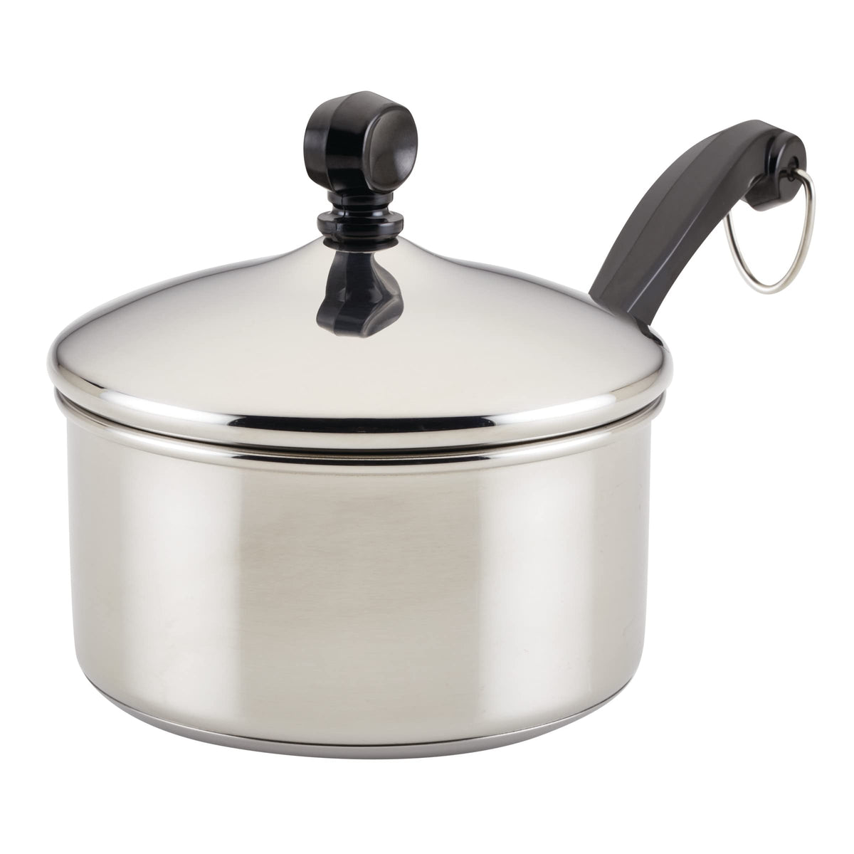 Farberware Classic Series Stainless Steel Pot with Lid, 8-Qt