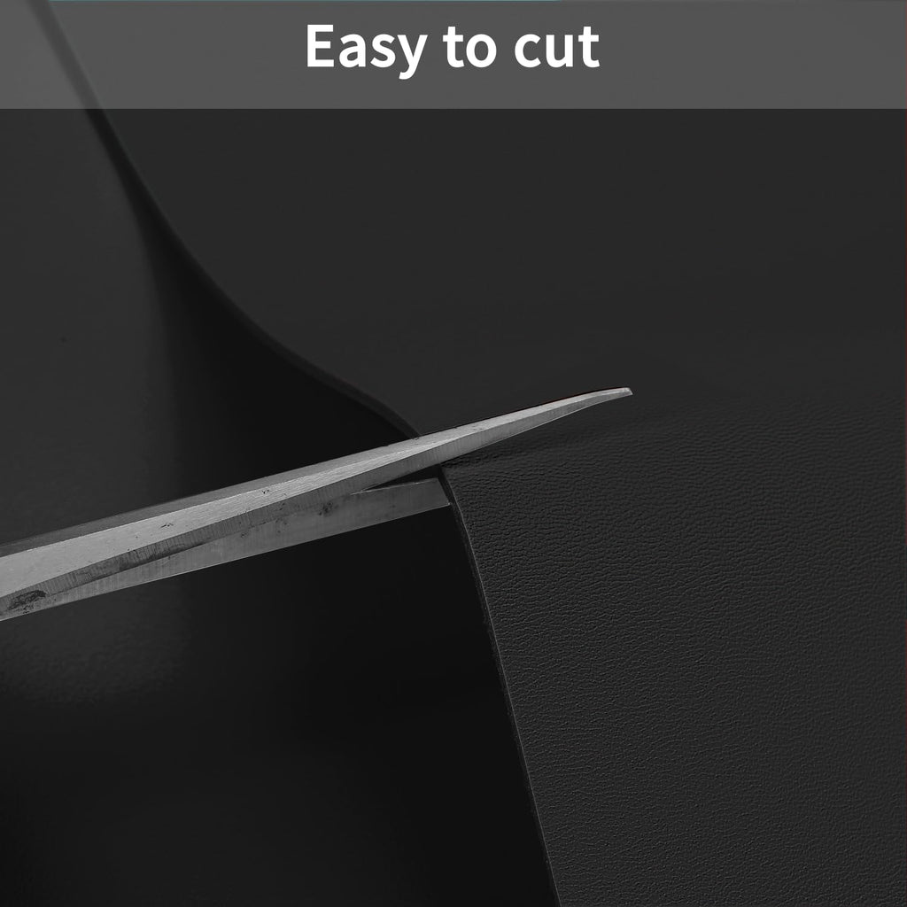Zinkooat Glass Table Protector - 40x54 Inch Waterproof Easy to Clean Can Conceal Flaws Protector The Table Top from Scratches Used for Dining (Black+Black 40x54)
