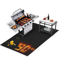 TOHONFOO Large Grill Mats for Outdoor Grill Deck Protector 90 x 48 x 0.02in
