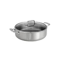Tramontina Boston Tri-Ply Clad Stainless Steel 6-Quart Braiser Pan with Lid
