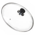 Vortihive 10.25" Pan Lid, Round Tempered Glass Pan Cover with Steam Vent