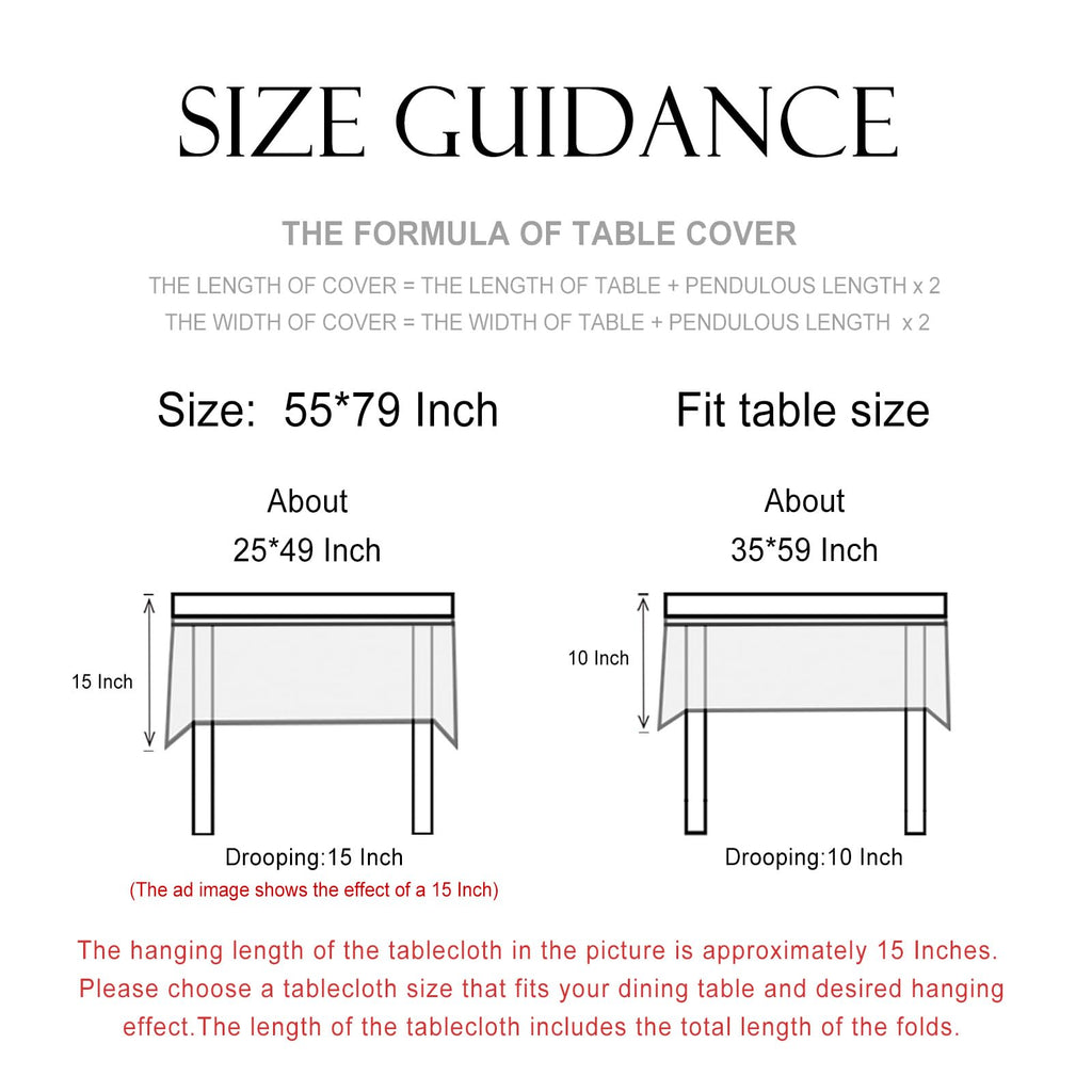 patdrea Vintage French Linen Tablecloth,Rectangular,79"x55"-Lysaniya
