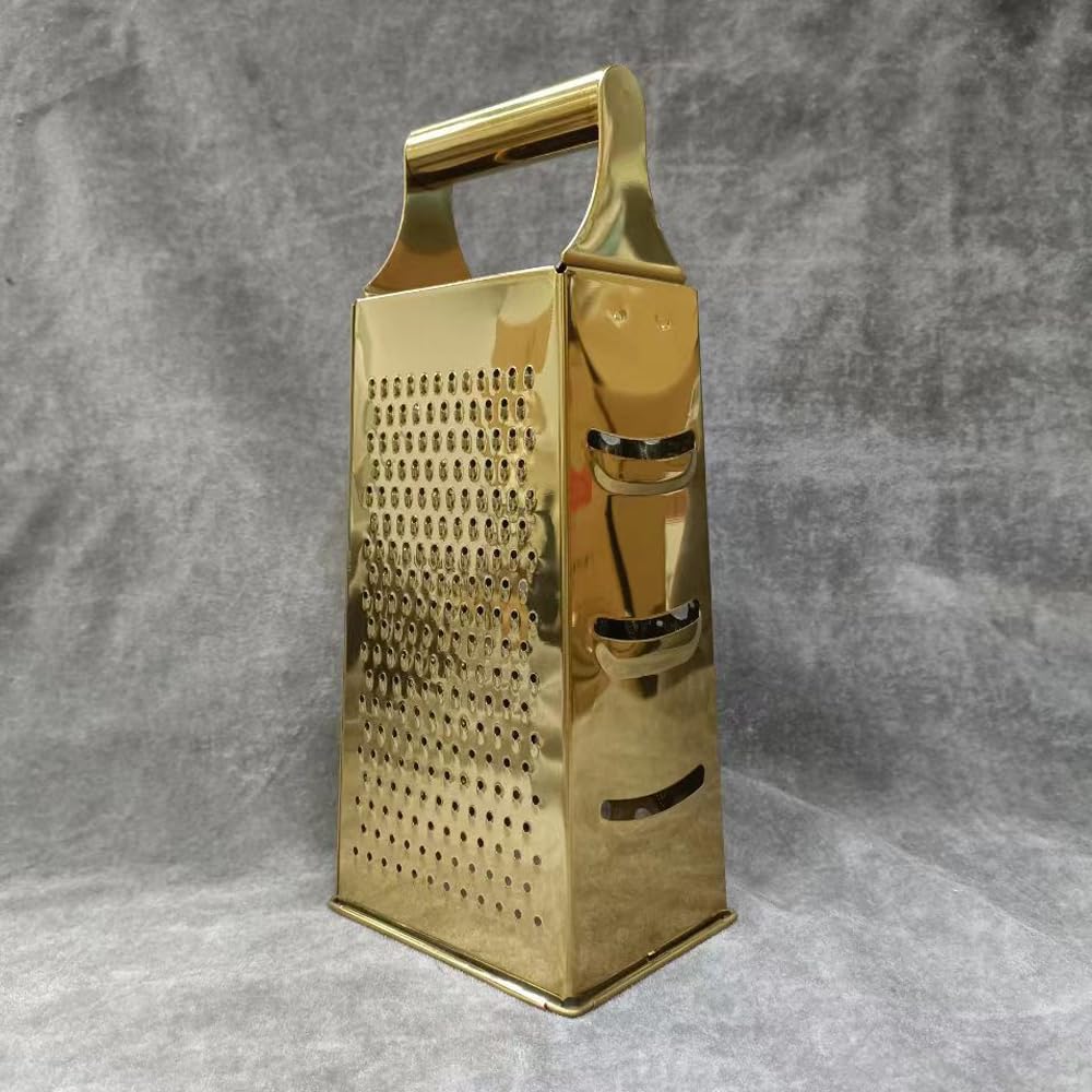 Eitonbu Stainless Steel 4 Sides Multifunctional Grater Slicer with Handle