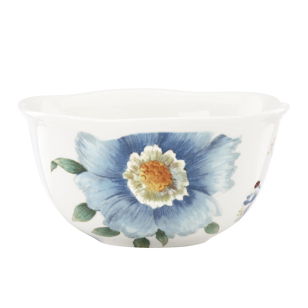 Lenox 833415 Butterfly Meadow Blue 4-Piece Dessert Bowl Set