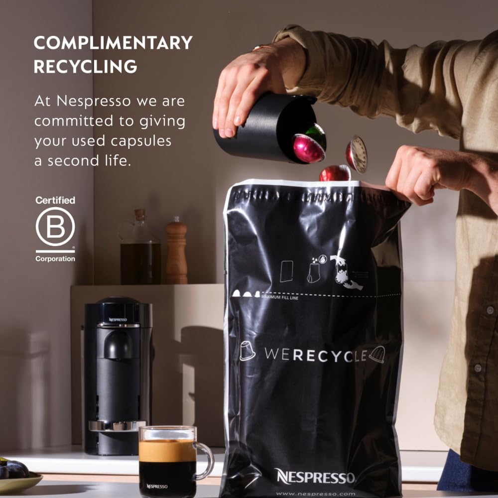 Nespresso Vertuo Pop+ Coffee & Espresso Maker by De'Longhi, Pink