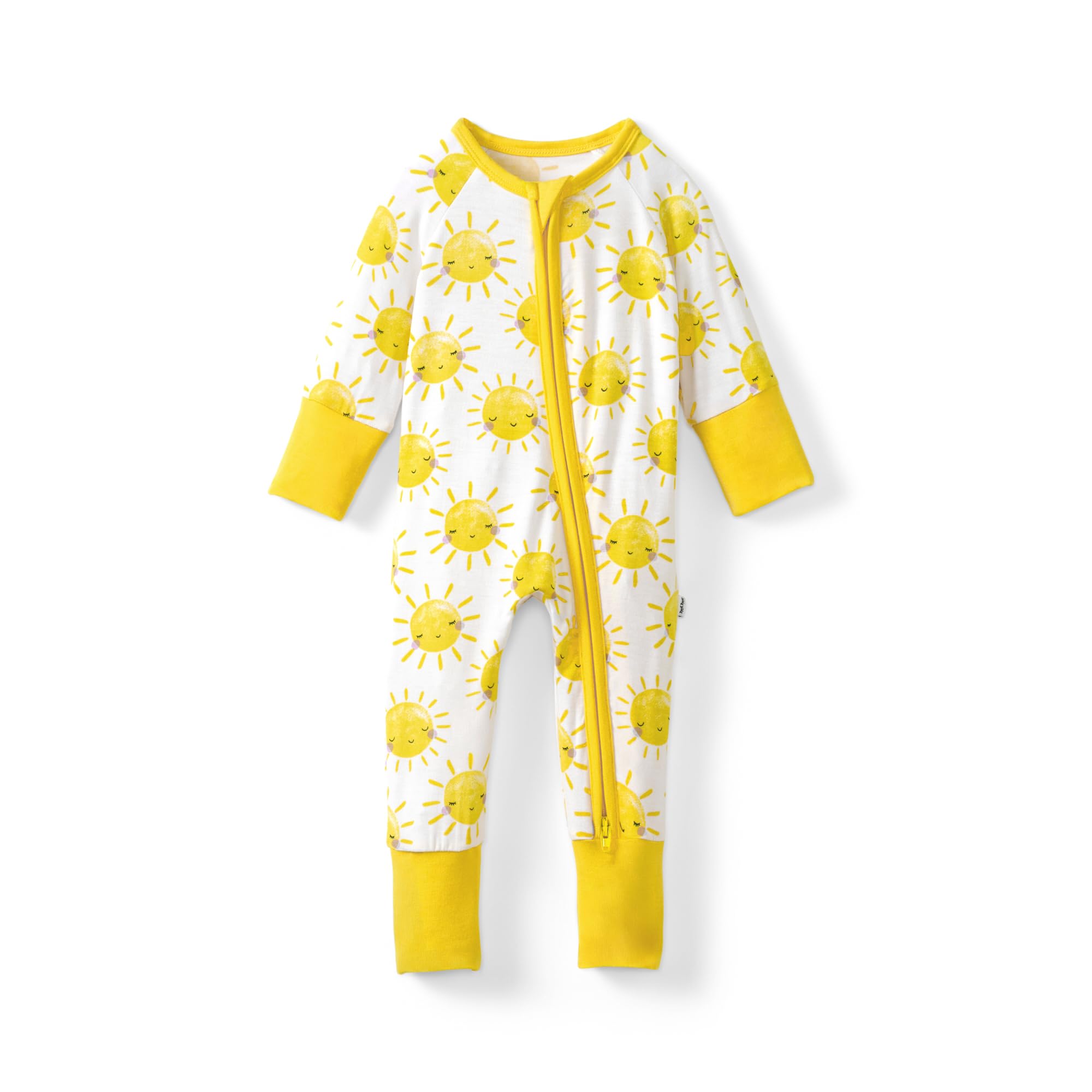 Little Sleepies Baby Pajamas, Sunshine, Newborn