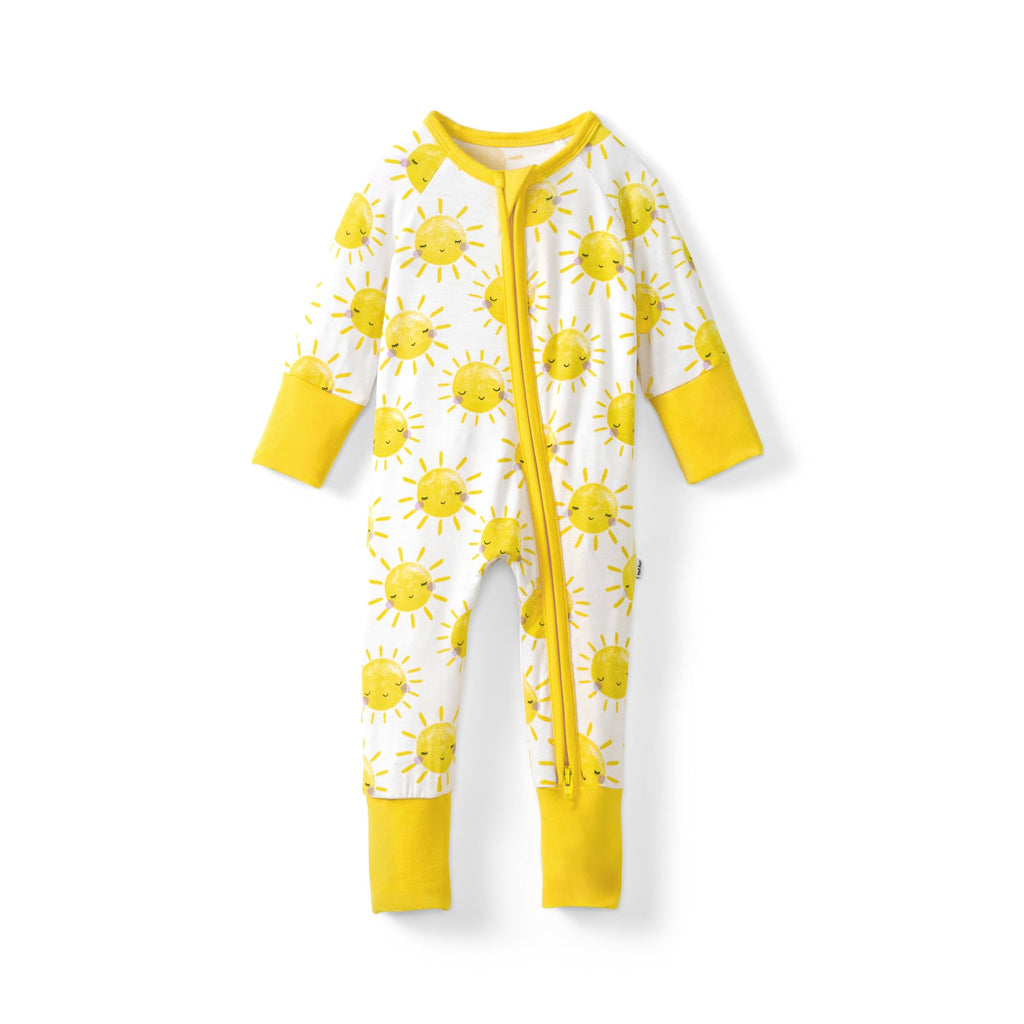 Little Sleepies Baby Pajamas, Sunshine, 18-24M