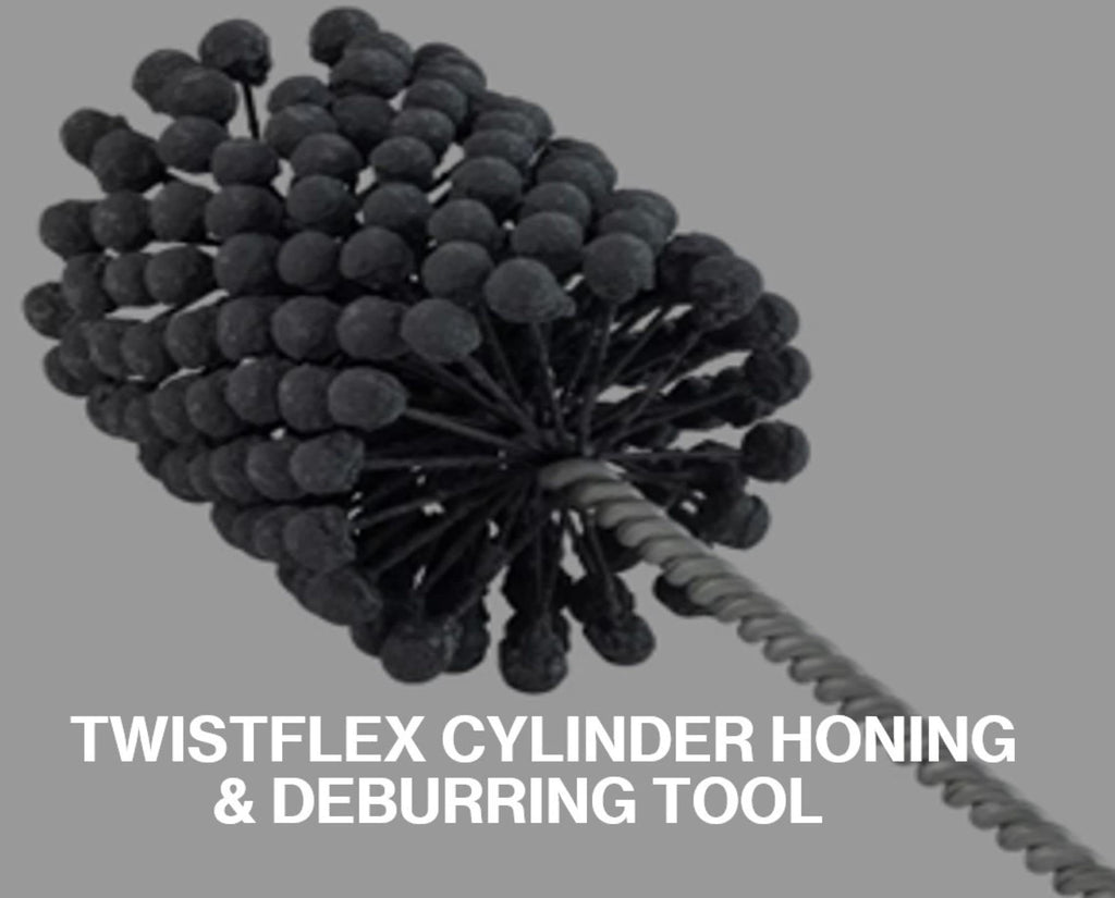 3-1/4” (83mm) 320 Grit Silicon Carbide TwistFlex Cylinder Hone 77-83mm