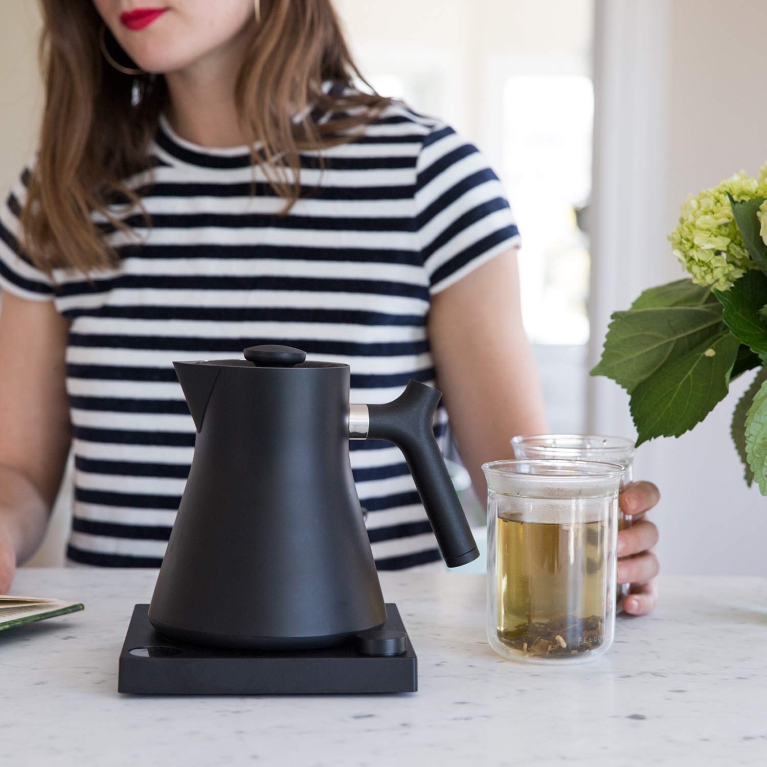 Fellow Corvo EKG Pro Gooseneck Electric Kettle for Pour Over Coffee & Tea