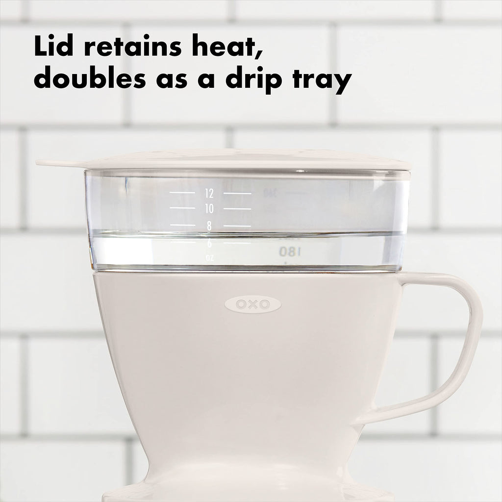 OXO Brew Single Serve Pour-Over Coffee Maker with Water Tank, 12 oz.