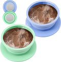 2-Packs Paperless Collapsible Travel Pour Over Coffee Dripper Kit Portable Coffee Filter - Travel Pour Over Coffee Maker Camping - Reusable Coffee Strainer Pour Over Cup (Blue+Green)