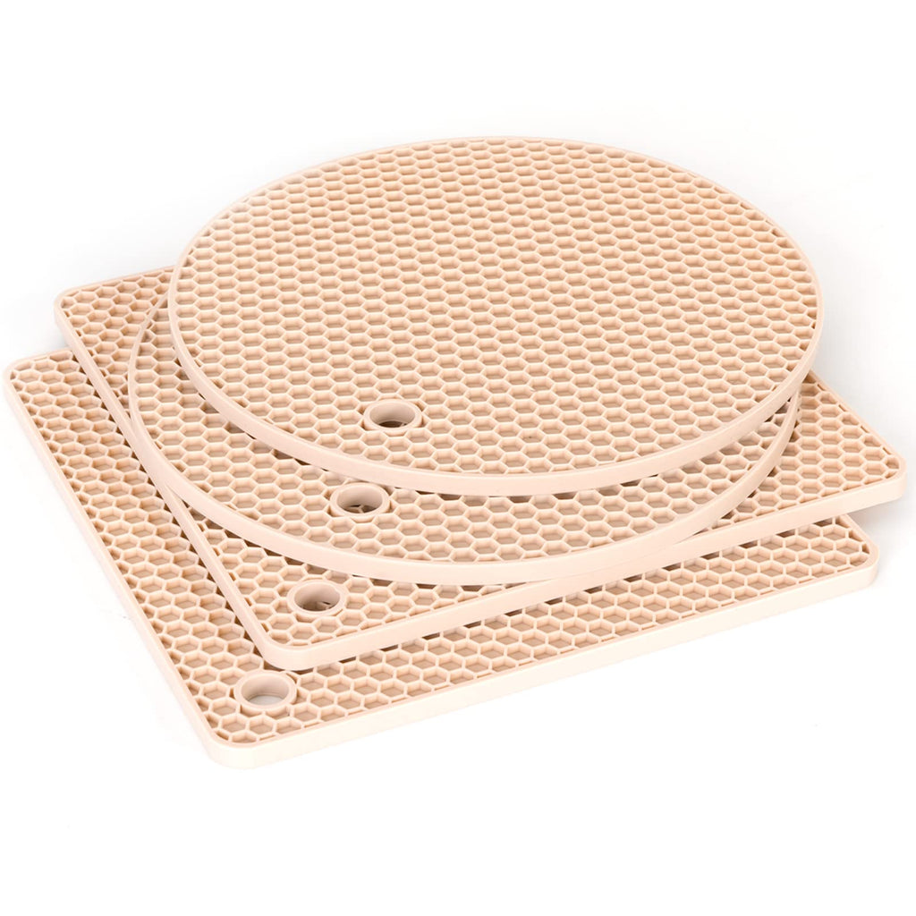 Joyhalo 4 Pack Trivets for Hot Dishes