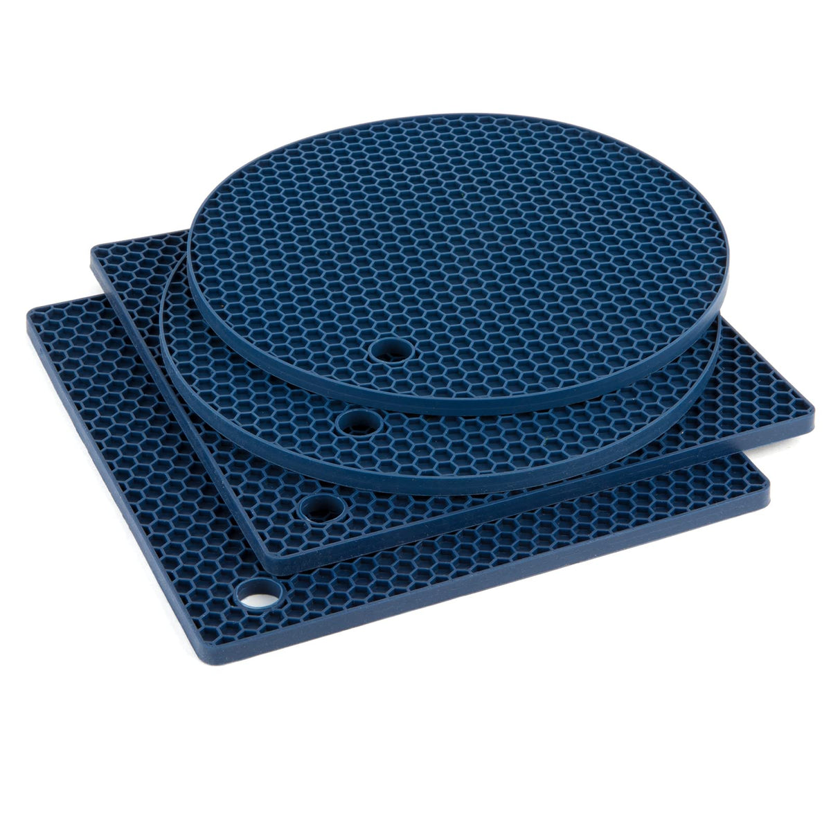 Joyhalo 4 Pack Silicone Trivet for Hot Dishes