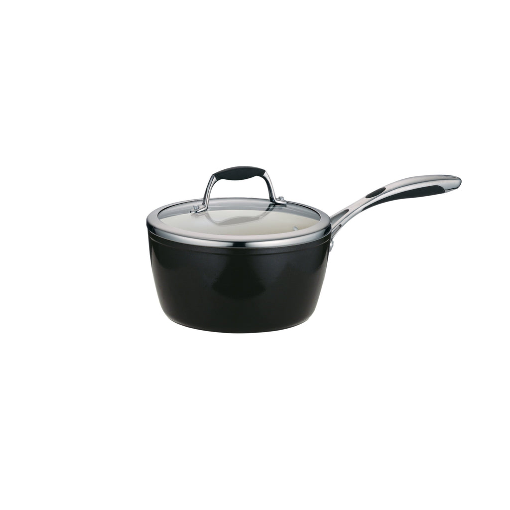 Tramontina Ceramica Deluxe 3-Quart Sauce Pan with Glass Lid