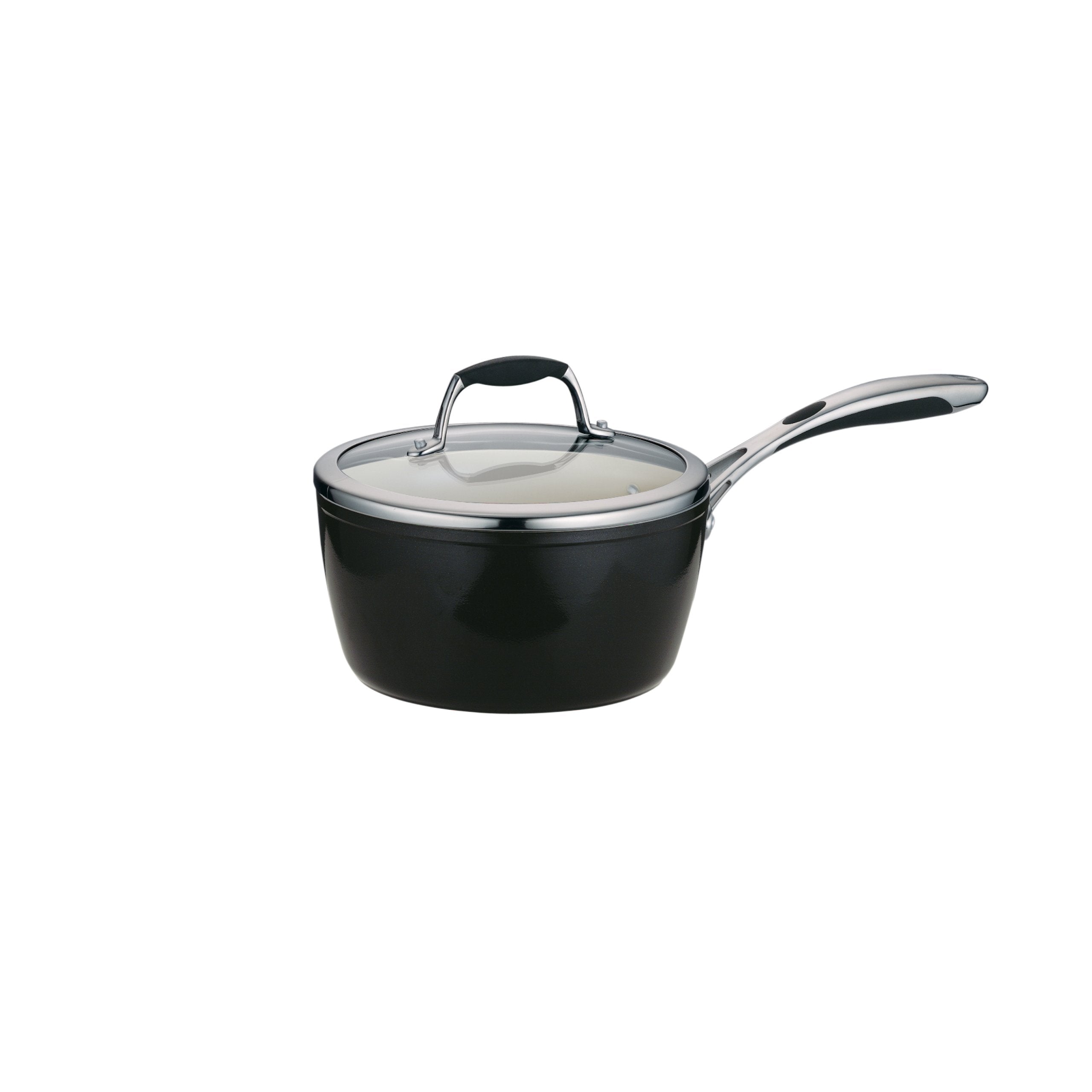 Tramontina Ceramica Deluxe 3-Quart Sauce Pan with Glass Lid