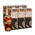 Wandering Bear Straight Black Organic Cold Brew Coffee - 32 fl oz, 6 Pack