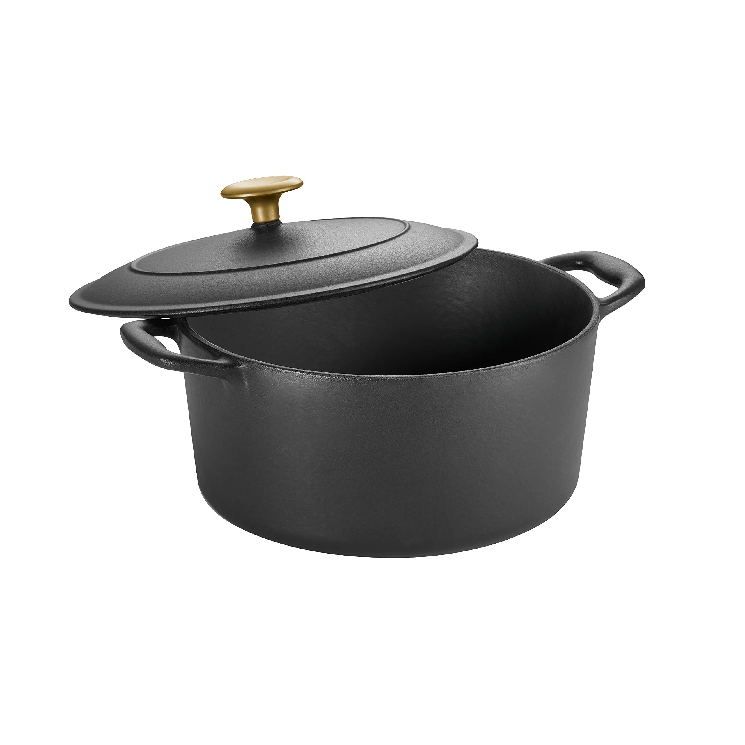 Tramontina Bestow Enameled Cast Iron 5.5-Qt Round Dutch Oven Pot with Lid