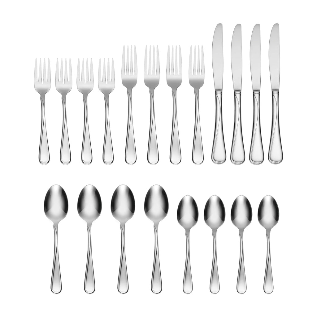 Oneida Flight 20-Piece 18/0 Silverware Set for 4, Flatware