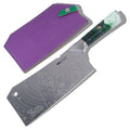 Dalstrong Professional Cleaver Knife - 7 inch - THE JOKER™ Edition Official License - 5 Layer 9CR18MOV Stainless Steel - Resin Handle - Chef's Cooking Blade - Collection Item - Knife Sheath