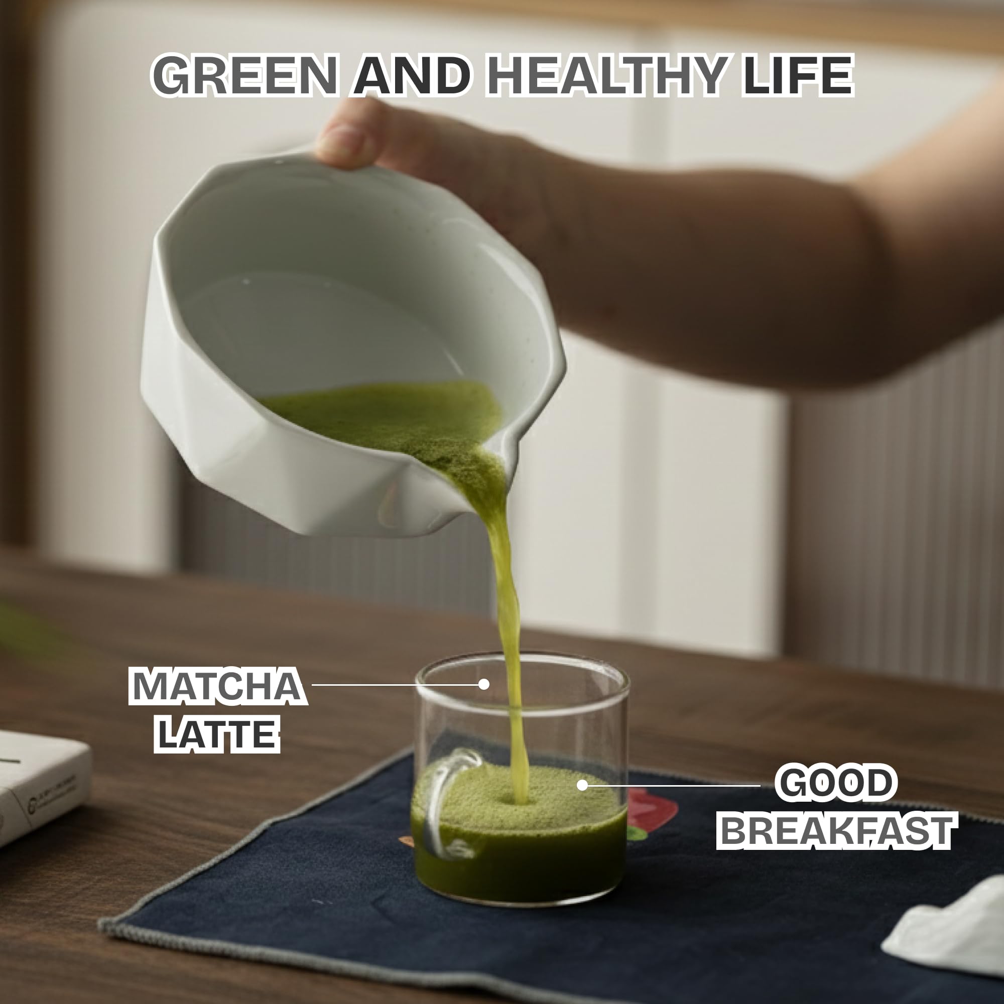 8-Piece Matcha Whisk Set with Bowl for Beginners