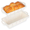 Vinino 2 Pack XLarge Nonstick Silicone Loaf Pans 12.5 x 5.5'' for Baking