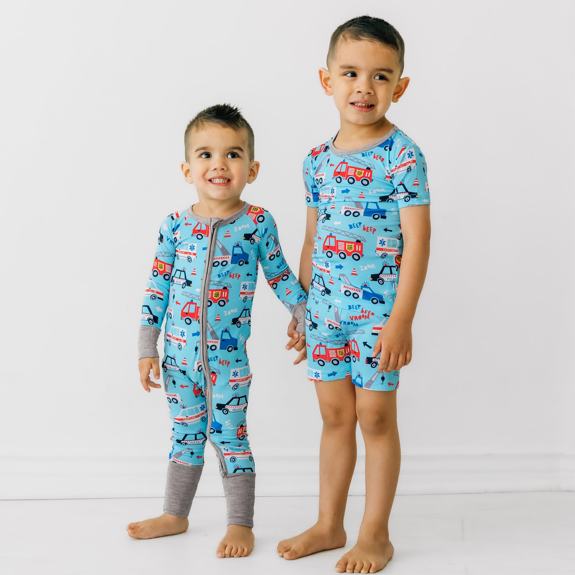 Little Sleepies Baby Pajamas, To The Rescue, 3-6 months