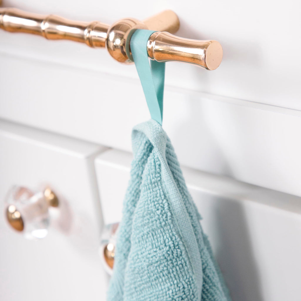 All-Clad Solid Kitchen Towel: Highly Absorbent - 100% Cotton, 17"x30" Towel for Cleaning & Drying Dishes, Glassware, or Countertops, 1-Pack, Rainfall