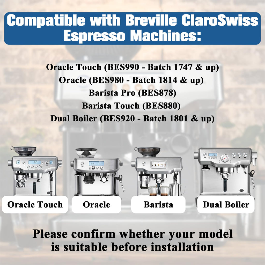 Water Filter Replacement for Breville Espresso Machine Barista Touch BES880