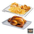 SHIKORI Non-Stick Ceramic Baking Sheet Set of 2 (Baking Sheet & Grill Net)