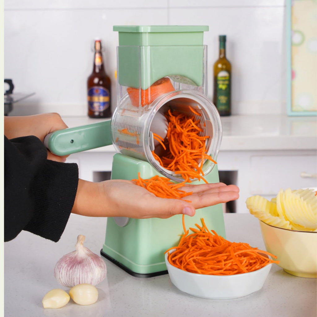 Vegetable Chopper and Spiralizer, Food Chopper with Container, Fruit Slicer, Kitchen Gadgets & Gifts, Home Essentials