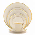 Lenox Eternal Porcelain 5-Piece Dinnerware Set for 1