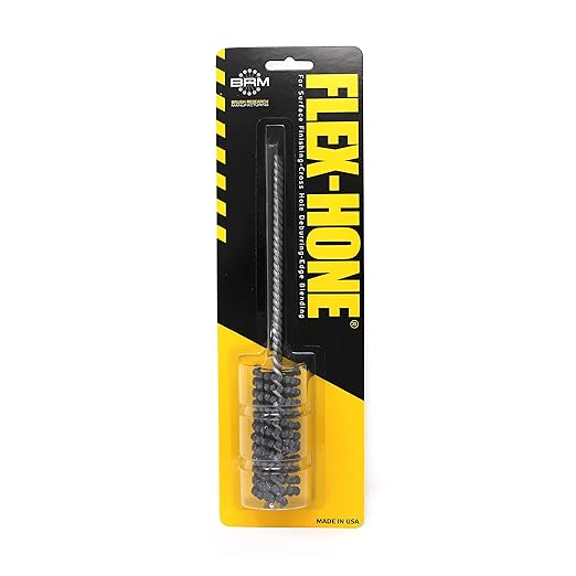 Brush Research BC151680 FLEX-HONE®, 15/16" (23.8mm) Diameter, 80 Grit, Silicon Carbide, for Mild Steel, Stainless Steel, Cast Iron and Softer Ferrous Materials