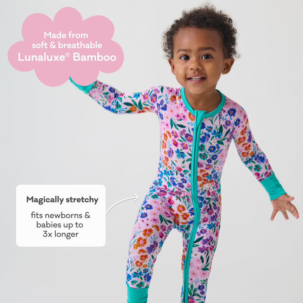 Little Sleepies Baby Pajamas, Sweet Pea, 2T