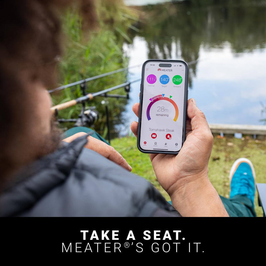 MEATER SE Wireless Smart Meat Thermometer, Black, Bluetooth, Grill & Oven