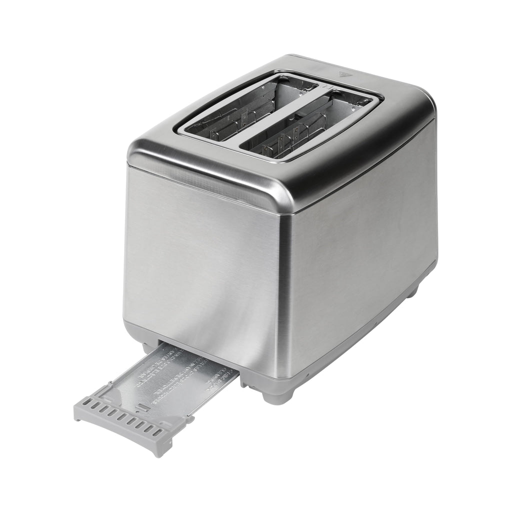 Kalorik Toaster VIVID TOUCH Series 2-Slice with Large High-Resolution Touchscreen and Customizable Cooking Presets by Bread Type, Features Wide Slots and High Lift Lever, 1000-Watts, Stainless Steel