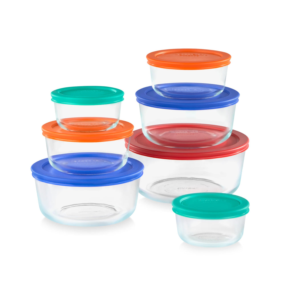 Pyrex Simply Store (7-Pack) Glass Food Storage Containers Set