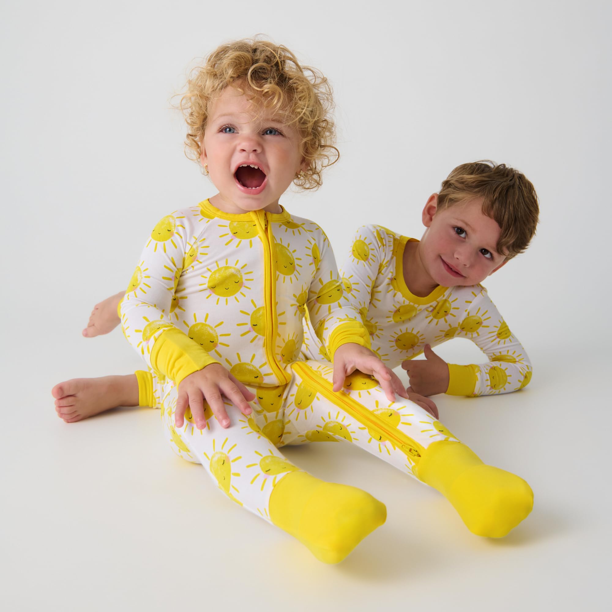 Little Sleepies Baby Pajamas, Sunshine, Preemie