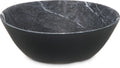 Carlisle FoodService Products Ridge Reusable Plastic Bowl Soup Bowl for Home and Restaurant, Melamine, 8 Ounces, Soapstone, (Pack of 24)