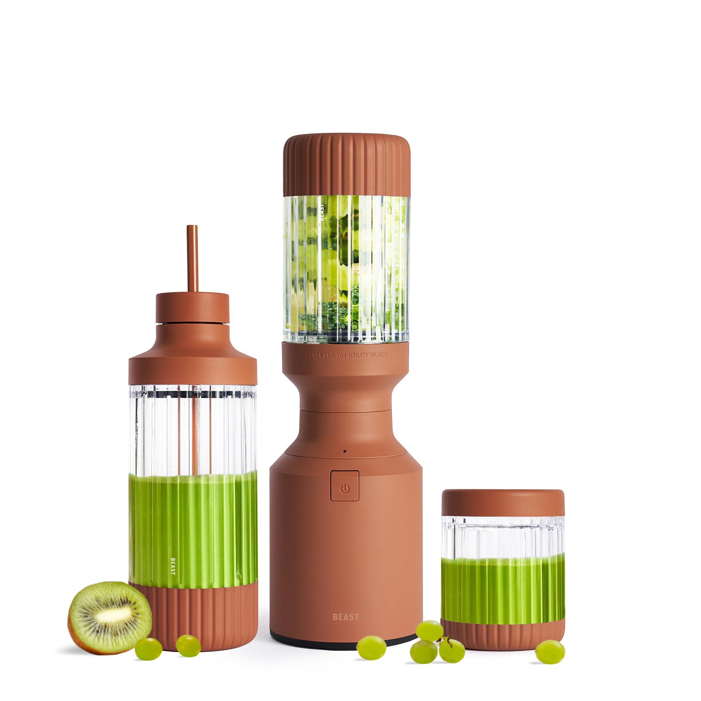 Beast Mighty 850 Plus Personal Blender, XL Vessel, Terra, 850W